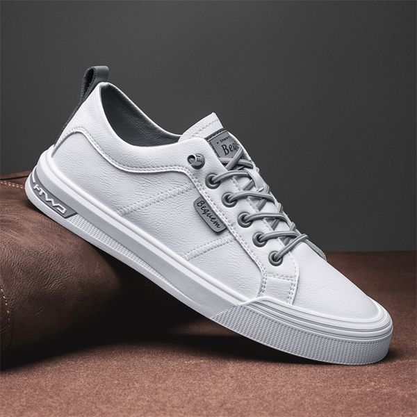 dress shoes men's casual lightweight breathable flat sneakers white skateboarding business travel tenis masculino 220919, Black
dress shoes men's casual lightweight breathable flat sneakers white skateboarding business travel tenis masculino 220919, Black