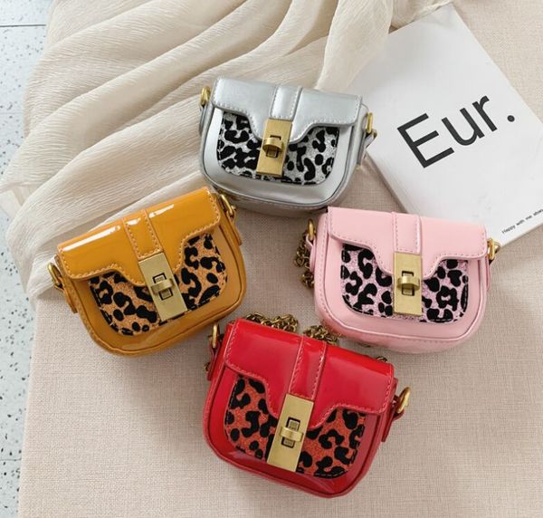 children handbag fashion leopard print girl's one-shoulder crossbody bag fashion trend princess coin purse, Black
children handbag fashion leopard print girl's one-shoulder crossbody bag fashion trend princess coin purse, Black