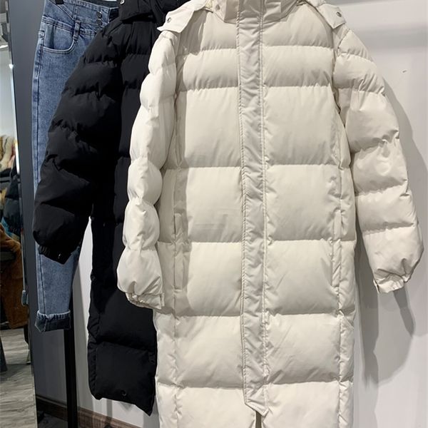 women's down parkas down padded jacket thick korean version loose super long parker padded winter jacket winter clothes women 220919, Black
women's down parkas down padded jacket thick korean version loose super long parker padded winter jacket winter clothes women 220919, Black