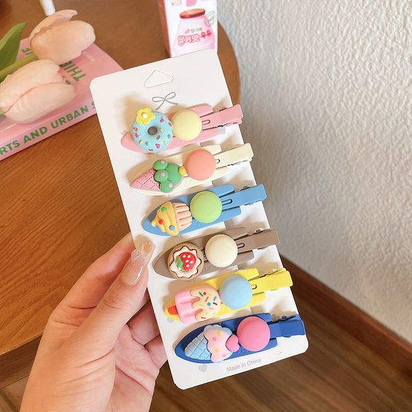 in bulk ice cream cake hair clips hairpin female sweet duckbill clip cute girl side slips hairpins headdress barrettes jewelry accessories, Golden;silver
in bulk ice cream cake hair clips hairpin female sweet duckbill clip cute girl side slips hairpins headdress barrettes jewelry accessories, Golden;silver