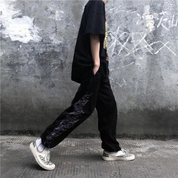 men's pants drawstring ankle- length men straight tube hip hop korean loose casual clothing sweatpants 2021 spring pant1 25ze#, Black
men's pants drawstring ankle- length men straight tube hip hop korean loose casual clothing sweatpants 2021 spring pant1 25ze#, Black