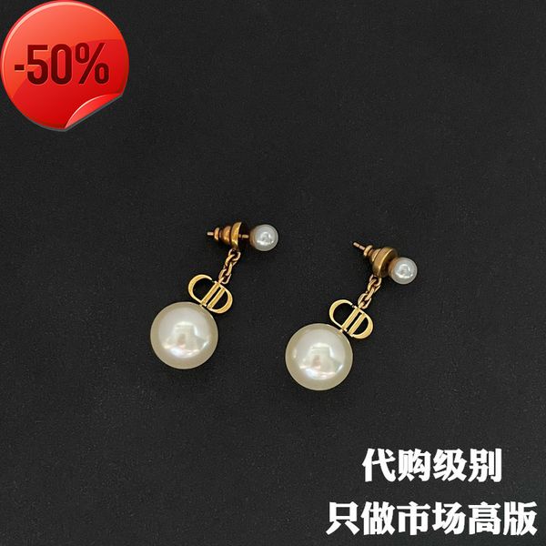 50% off factory special clearance designer jewelry earrings charms letter brass electroplated chain dijia, Golden
50% off factory special clearance designer jewelry earrings charms letter brass electroplated chain dijia, Golden