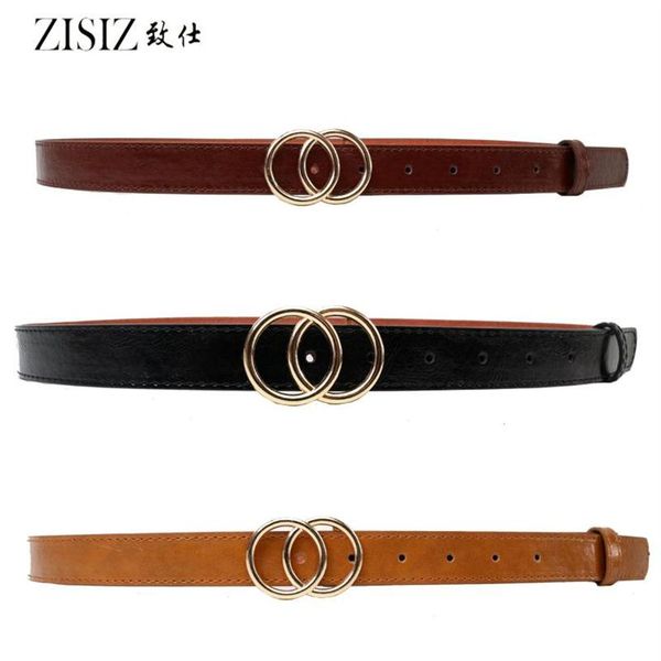belts round buckle belt women's casual ladies jeans fashion dress designer waistband channels girdle221v, Black;brown
belts round buckle belt women's casual ladies jeans fashion dress designer waistband channels girdle221v, Black;brown