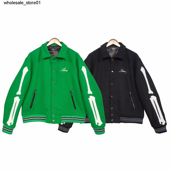 new men's jackets designer street fashion winter embroidery bone wool jacket fashionable men women leisure flying suit baseball suit wo, Black;brown
new men's jackets designer street fashion winter embroidery bone wool jacket fashionable men women leisure flying suit baseball suit wo, Black;brown