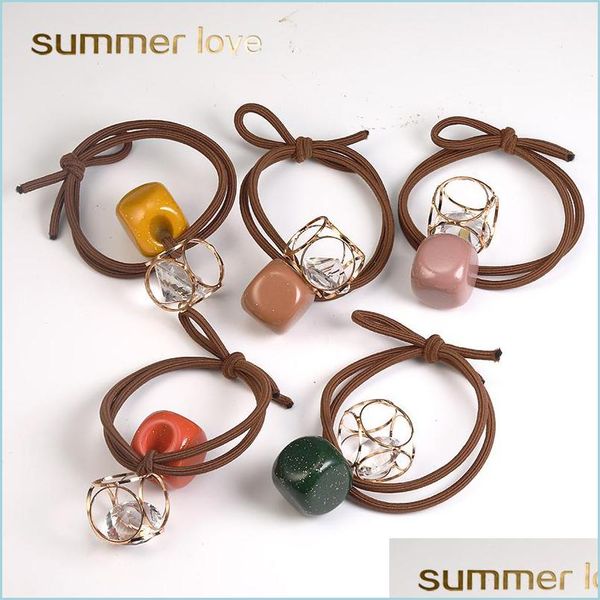 hair rubber bands korea style women girl elastic hair band sweet acrylic zircon ties rope scrunchy ponytail holder fashion designs ac dhfum, Pink
hair rubber bands korea style women girl elastic hair band sweet acrylic zircon ties rope scrunchy ponytail holder fashion designs ac dhfum, Pink
