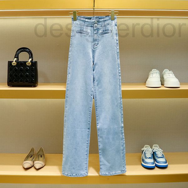 women's jeans designer french single s family pure original straight leg pants loose wide thin and tall light color jeans female, Blue
women's jeans designer french single s family pure original straight leg pants loose wide thin and tall light color jeans female, Blue
