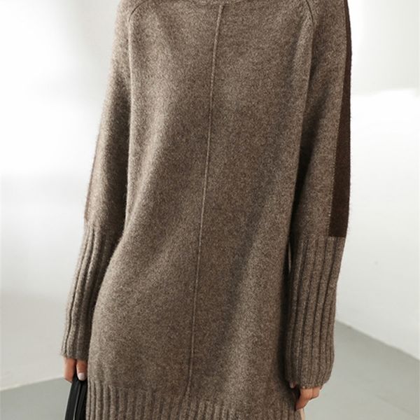 casual dresses jielur autumn winter sweater knitted women fashion turtleneck long ladies warm split 220919, Black;gray
casual dresses jielur autumn winter sweater knitted women fashion turtleneck long ladies warm split 220919, Black;gray