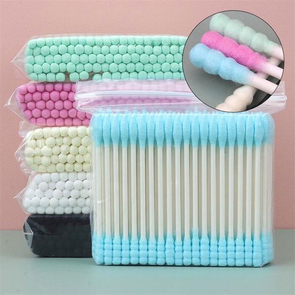 cotton swabs 100pcs double head swab wood sticks disposable buds for beauty makeup nose ears cleaning health care tools 220919
cotton swabs 100pcs double head swab wood sticks disposable buds for beauty makeup nose ears cleaning health care tools 220919