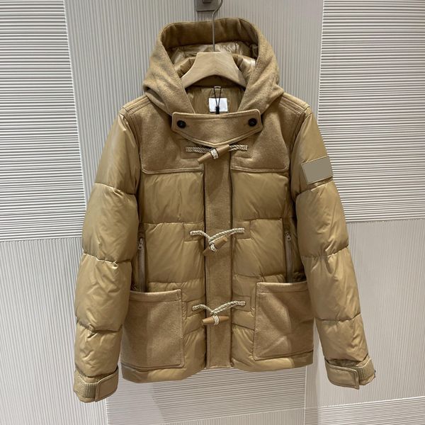 british style mens short down jacket embroidery stylist coat parka wool and nylon stitching hoodle thicken winter puffer goose jackets for m, Black
british style mens short down jacket embroidery stylist coat parka wool and nylon stitching hoodle thicken winter puffer goose jackets for m, Black