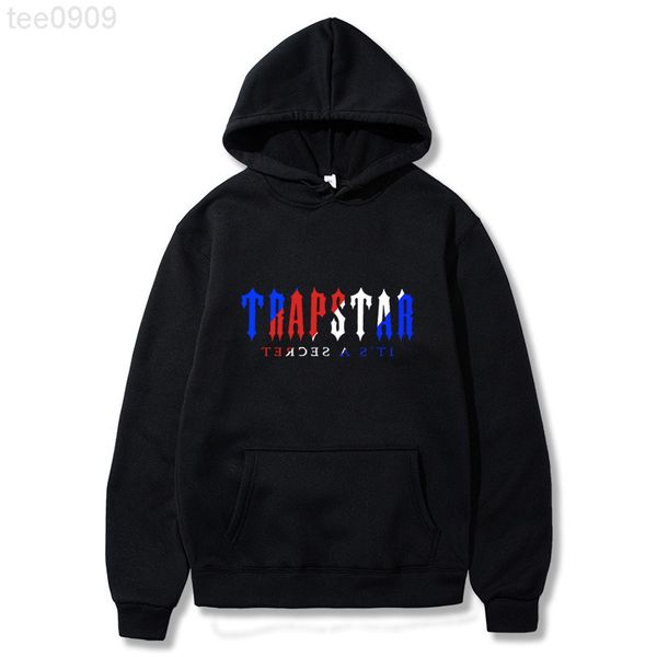 new products of the whole essentials network new trapstar digital printing trend men's and women's loose pullover hooded sweater, Black
new products of the whole essentials network new trapstar digital printing trend men's and women's loose pullover hooded sweater, Black