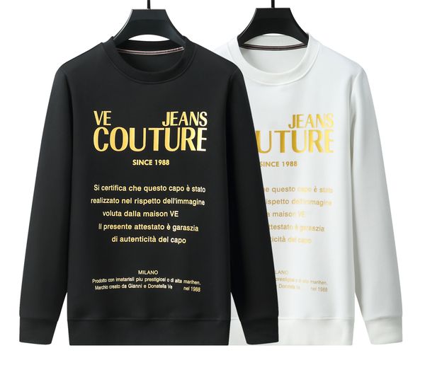men and women casual sweatshirts designer mens hoodies funny foam letters print hoodie plus fleece high street hip hop style hooded sweater, Black
