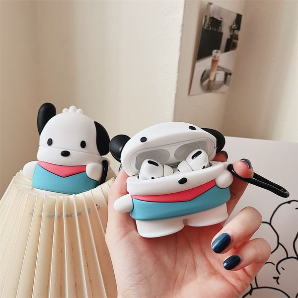 cartoon cases pacha dog for air pods 1 2 case silicone earphone bluetooth wireless protective cover for airpods pro 3 shell with hook
cartoon cases pacha dog for air pods 1 2 case silicone earphone bluetooth wireless protective cover for airpods pro 3 shell with hook