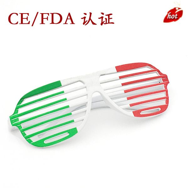 sunglasses brands men's women's louver plastic pc sun party ce party props world cup pane, White;black
sunglasses brands men's women's louver plastic pc sun party ce party props world cup pane, White;black