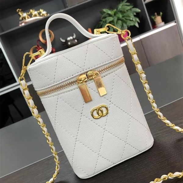 2022designers luxury quilted bucket bag rich barrels chain bags purses double zipper leather hand bag classic crossbody shoulder messenger p, Black
2022designers luxury quilted bucket bag rich barrels chain bags purses double zipper leather hand bag classic crossbody shoulder messenger p, Black