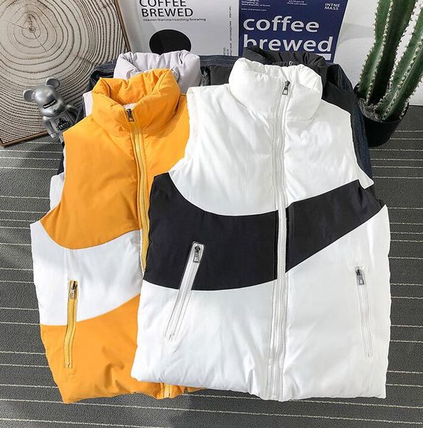 fashion men vest down cotton waistcoat designs mens/ women's no sleeveless sports brand jacket puffer winter club coats couples vests t, Black;white
fashion men vest down cotton waistcoat designs mens/ women's no sleeveless sports brand jacket puffer winter club coats couples vests t, Black;white