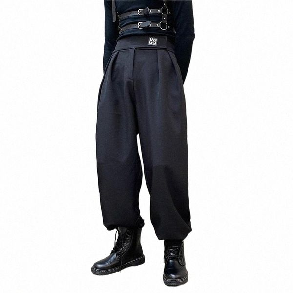 men's pants men vintage casual wide leg straight suit pant male korea japan streetwear harem trousers1 w1pc#, Black
men's pants men vintage casual wide leg straight suit pant male korea japan streetwear harem trousers1 w1pc#, Black