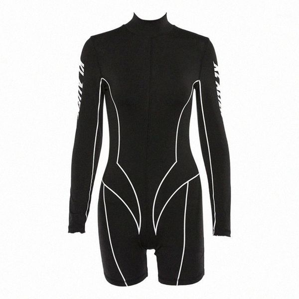 women's jumpsuits & rompers jumpsuit high collar full sleeve fitness white striped letter print waist tight casual bodysuit x7wj#, Black;white
women's jumpsuits & rompers jumpsuit high collar full sleeve fitness white striped letter print waist tight casual bodysuit x7wj#, Black;white