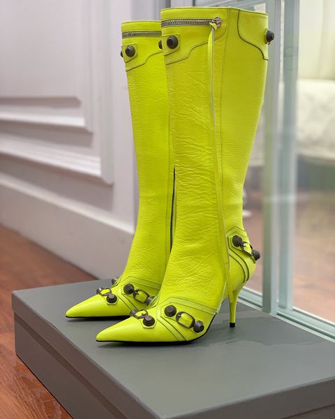 cagole boots designer woman luxury boot for women australia rick owen knee higt bottes motorcycle pointed stiletto rivets cowboy leather sid, Black
cagole boots designer woman luxury boot for women australia rick owen knee higt bottes motorcycle pointed stiletto rivets cowboy leather sid, Black