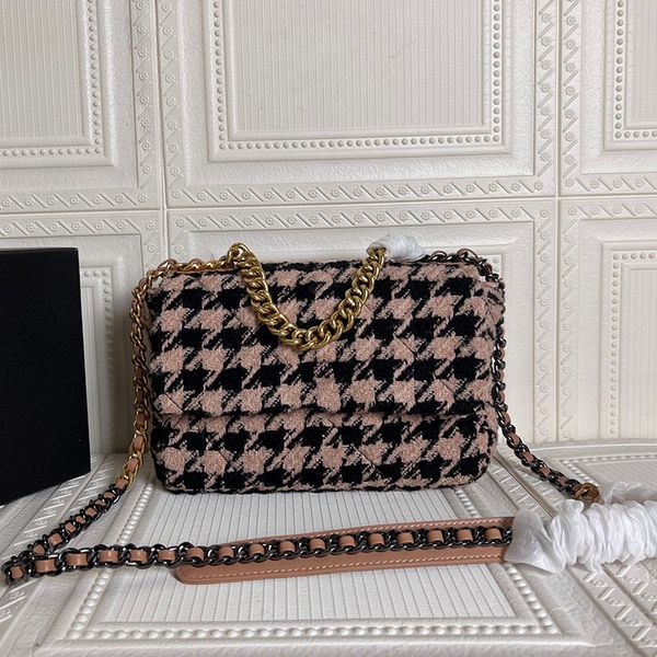 womens houndstooth 19 series tweed quilted bags classic flap purse medium jumbo black brown jumbo large capacity fashion luxury designer tre
womens houndstooth 19 series tweed quilted bags classic flap purse medium jumbo black brown jumbo large capacity fashion luxury designer tre