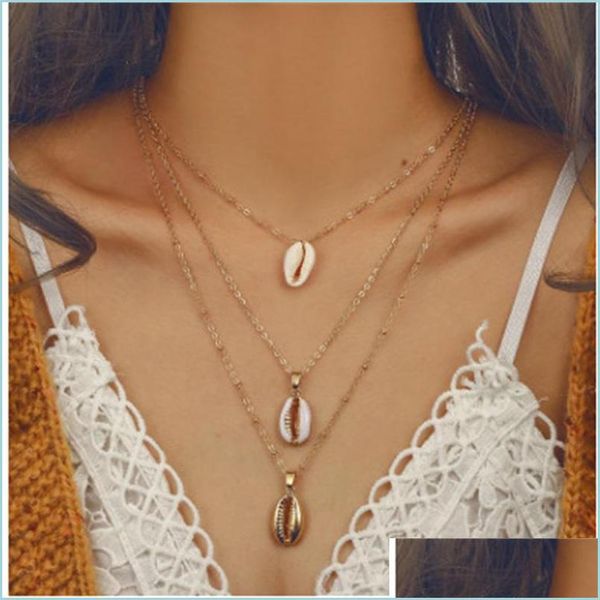 pendant necklaces pendant summer bohemian style women mtilayer alloy and natural sea shell pendants necklace 4531 q2 drop delivery 20 dhtfo, Silver
pendant necklaces pendant summer bohemian style women mtilayer alloy and natural sea shell pendants necklace 4531 q2 drop delivery 20 dhtfo, Silver