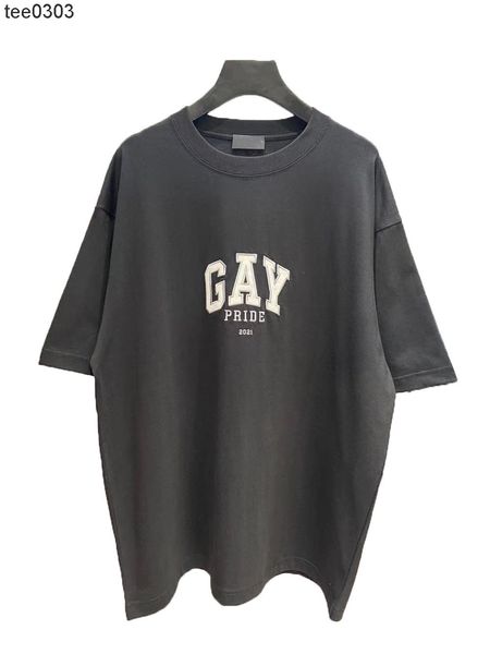 balencaigass fashion summer new gay embroidered letter short sleeve t-shirt tee men and women couple ins net red, White;black
balencaigass fashion summer new gay embroidered letter short sleeve t-shirt tee men and women couple ins net red, White;black