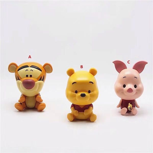 

disney genuine authorized doll three honey bear screen classic image decoration cute holiday gift daily ritual atmosphere