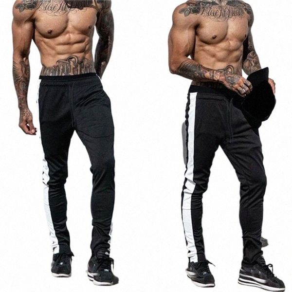 men's pants men sports with pocket drawstring for fitness workout running casual wear1 l9ea#, Black
men's pants men sports with pocket drawstring for fitness workout running casual wear1 l9ea#, Black