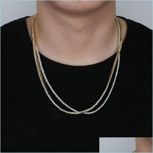 chains whosale m 16-24inches iced out bling zircon 1 row tennis chain necklace men hip hop jewelry gold sier charms 91 u2 drop delive dhjja, Silver
chains whosale m 16-24inches iced out bling zircon 1 row tennis chain necklace men hip hop jewelry gold sier charms 91 u2 drop delive dhjja, Silver