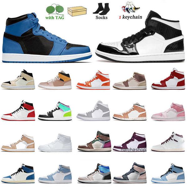 wholesale basketball shoes high og jumpman 1 1s women mens trainers dark marina carbon fiber bordeaux bred patent shadow og designer shoes, Black
wholesale basketball shoes high og jumpman 1 1s women mens trainers dark marina carbon fiber bordeaux bred patent shadow og designer shoes, Black
