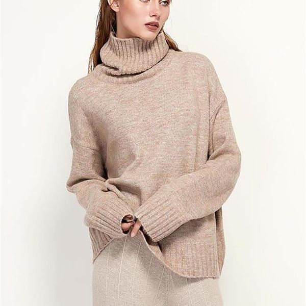 women's sweaters aachoae autumn winter women knitted turtleneck wool casual basic pullover jumper batwing long sleeve loose 220916, White;black
women's sweaters aachoae autumn winter women knitted turtleneck wool casual basic pullover jumper batwing long sleeve loose 220916, White;black