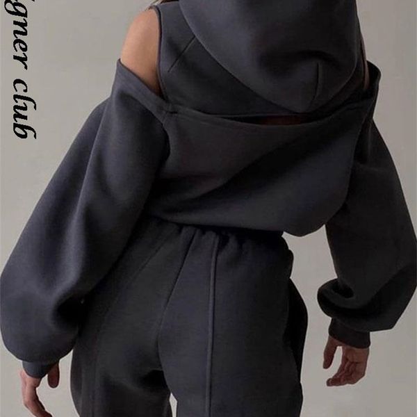 women's two piece pants women solid sets hoodie off shoulder sweatshirts and pant suit female fashion tracksuits 220919, White
women's two piece pants women solid sets hoodie off shoulder sweatshirts and pant suit female fashion tracksuits 220919, White