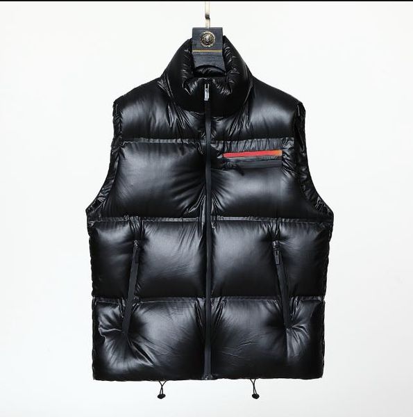 men's vests fahion luxury down vest with letters warm outerwear jackets, Black;white
men's vests fahion luxury down vest with letters warm outerwear jackets, Black;white
