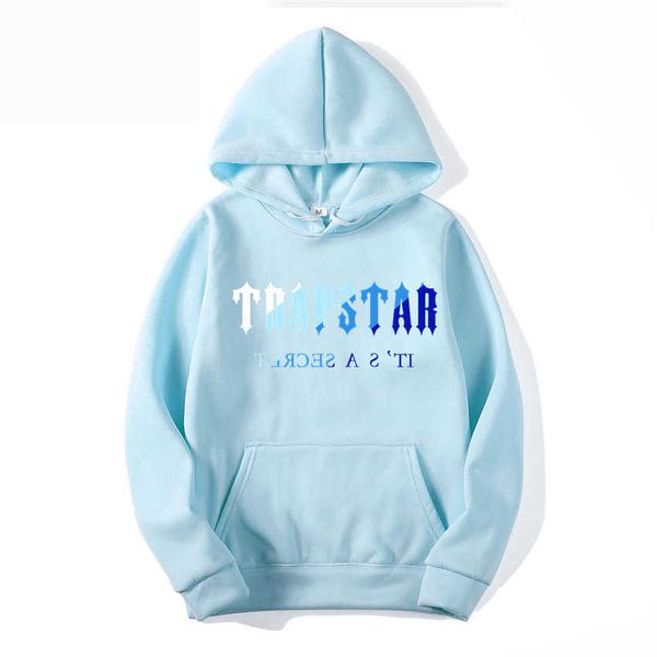 trapstar brand printed sportswear men's 18 color warm two-piece loose hooded sweater, Black
trapstar brand printed sportswear men's 18 color warm two-piece loose hooded sweater, Black