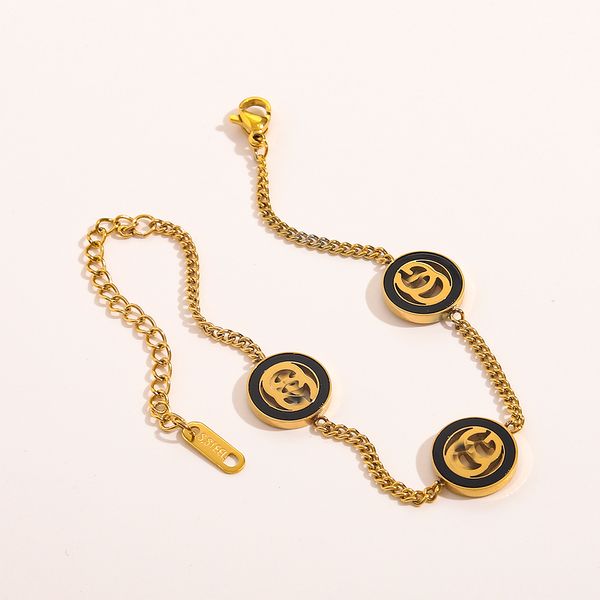 designer charm bracelet chain for women luxury jewelry womens stainless steel gold love links bracelets ladies double letter crystal bracele, Black
designer charm bracelet chain for women luxury jewelry womens stainless steel gold love links bracelets ladies double letter crystal bracele, Black