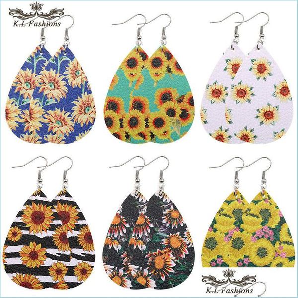 dangle chandelier bohemia design sunflower printed pu leather earrings for women girl fashion oval waterdrop dangle drop hook ear pa dhdwh, Silver
dangle chandelier bohemia design sunflower printed pu leather earrings for women girl fashion oval waterdrop dangle drop hook ear pa dhdwh, Silver