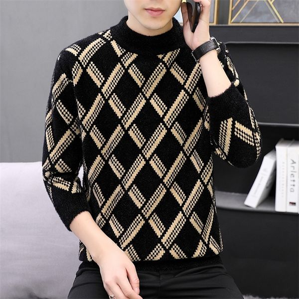 men's sweaters autumn winter men's sweaters thick warm long sleeve knitted pullovers half high collar pullovers street wear men cl, White;black
men's sweaters autumn winter men's sweaters thick warm long sleeve knitted pullovers half high collar pullovers street wear men cl, White;black
