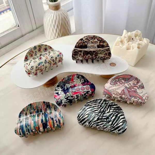 korean creative design 9.8cm retro printing clmaps personality graffiti acrylic hair claw clips for woman girls, Slivery;white
korean creative design 9.8cm retro printing clmaps personality graffiti acrylic hair claw clips for woman girls, Slivery;white
