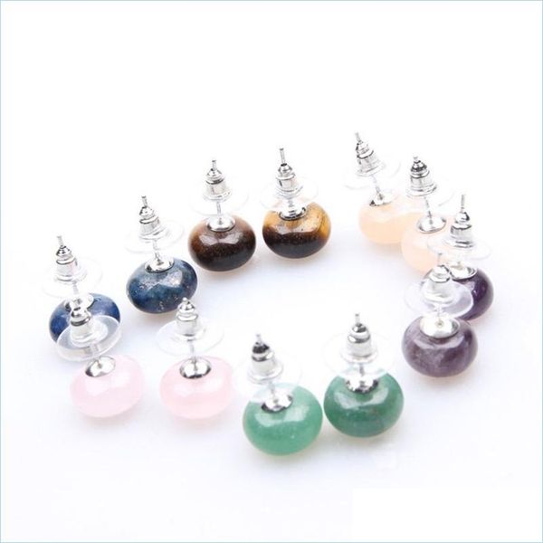 stud healing stone stud earrings rose quartz purple amethyst crystal lazi reiki earring for women c3 drop delivery 2021 jewelry dhsell dhx5g, Golden;silver
stud healing stone stud earrings rose quartz purple amethyst crystal lazi reiki earring for women c3 drop delivery 2021 jewelry dhsell dhx5g, Golden;silver