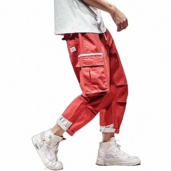 men's pants 2021 loose long pant men cargo baggy trousers fashion fitted bottoms street wear hip hop pocket e2rg#, Black
men's pants 2021 loose long pant men cargo baggy trousers fashion fitted bottoms street wear hip hop pocket e2rg#, Black