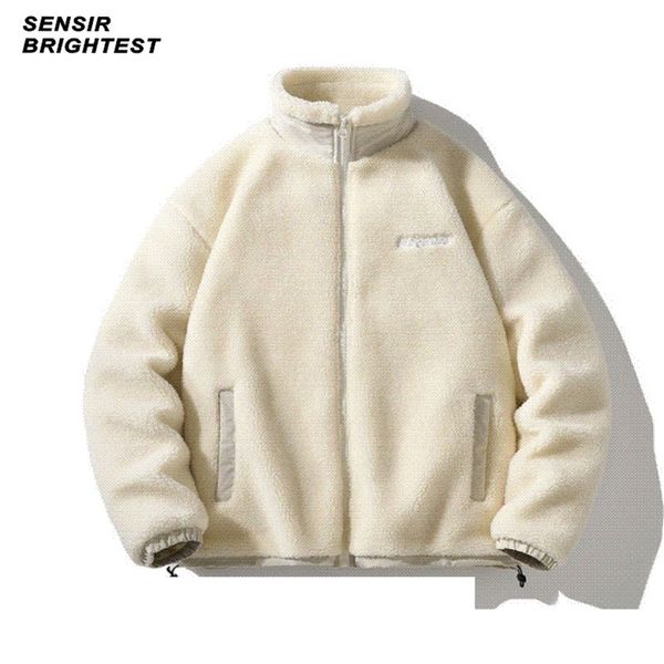men's jackets sensir autumn winter men's jacket lamb fleece plush oversize loose couple 220919, Black;brown
men's jackets sensir autumn winter men's jacket lamb fleece plush oversize loose couple 220919, Black;brown