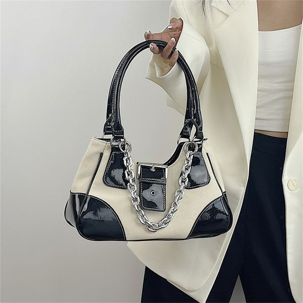 evening bags vintage sweet cool girls canvas underarm bag patent leather womens metal chain shoulder crossbody bags y2k tote purse handbags
evening bags vintage sweet cool girls canvas underarm bag patent leather womens metal chain shoulder crossbody bags y2k tote purse handbags