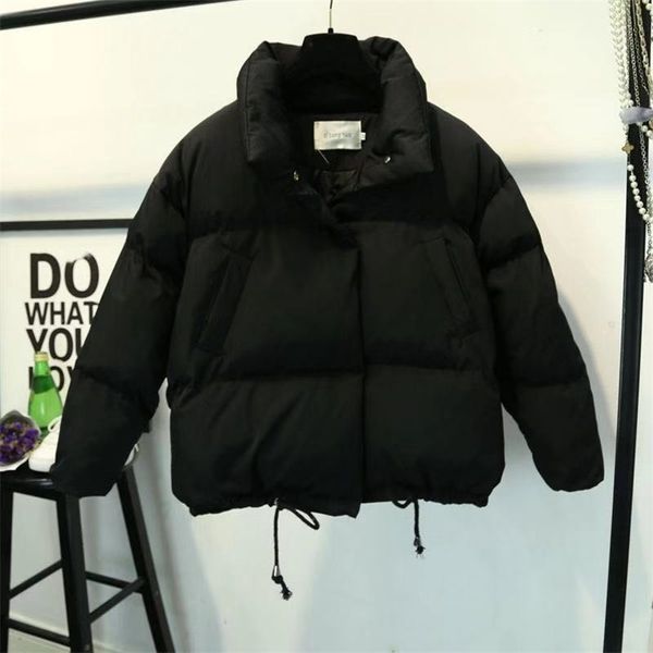 women's down parkas kjmyyx women fashion short loose thick jacket cottonpadded winter long sleeve parkas female warm oversized solid co, Black
women's down parkas kjmyyx women fashion short loose thick jacket cottonpadded winter long sleeve parkas female warm oversized solid co, Black