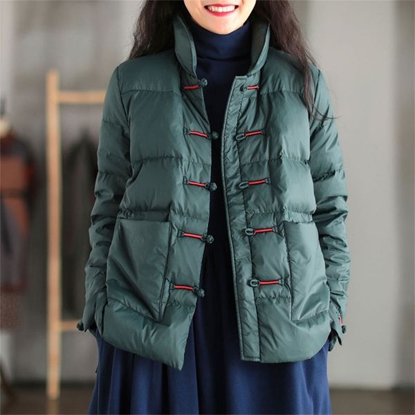 women's down parkas winter arts style women long sleeve loose casual padded coat thicken warm single breasted cotton coats female parka, Black
women's down parkas winter arts style women long sleeve loose casual padded coat thicken warm single breasted cotton coats female parka, Black