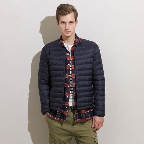 ultra-light and thin down jacket mens short v-neck round neck liner fashion casual cross-border white duck coats, Black
ultra-light and thin down jacket mens short v-neck round neck liner fashion casual cross-border white duck coats, Black