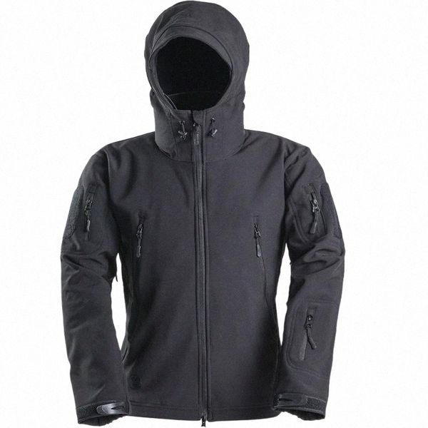 men's jackets tactical soft shell jacket men camouflage camo waterproof fleece warm hunt coats windbreaker us army clothing military a1, Black;brown
men's jackets tactical soft shell jacket men camouflage camo waterproof fleece warm hunt coats windbreaker us army clothing military a1, Black;brown