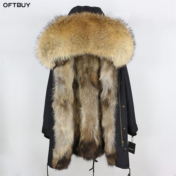women's fur faux real coat winter jacket women long parka waterproof big natural raccoon collar hood thick warm liner 220919, Black
women's fur faux real coat winter jacket women long parka waterproof big natural raccoon collar hood thick warm liner 220919, Black