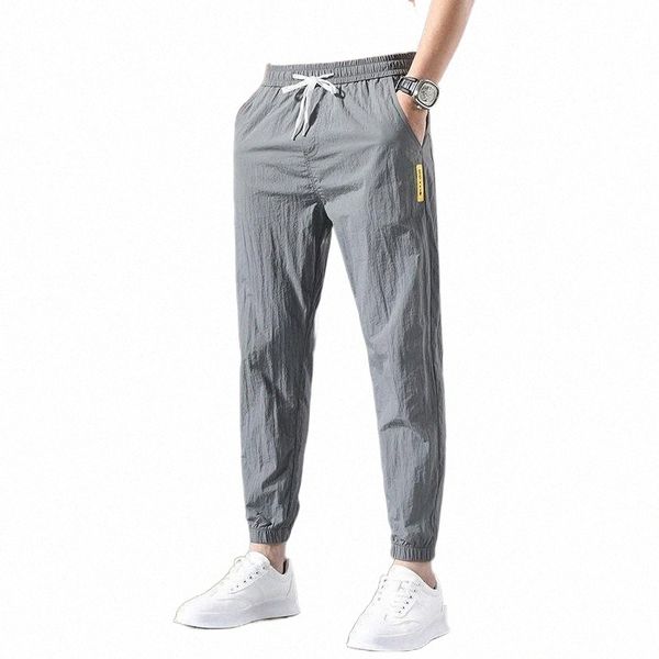 men's pants fashion women casual capris trend versatile loose sports ice silk summer kpop thin leggings y1ry#, Black
men's pants fashion women casual capris trend versatile loose sports ice silk summer kpop thin leggings y1ry#, Black