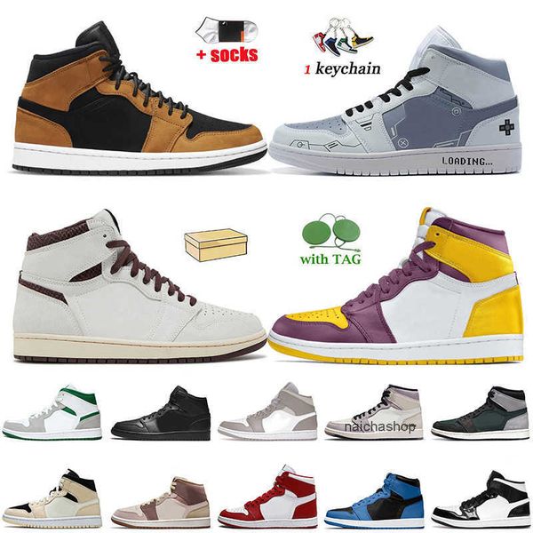 fashion 2022 women men jumpman 1 1s high element basketball shoes mid triple black particle grey light bone wheat ga og designer shoes
fashion 2022 women men jumpman 1 1s high element basketball shoes mid triple black particle grey light bone wheat ga og designer shoes