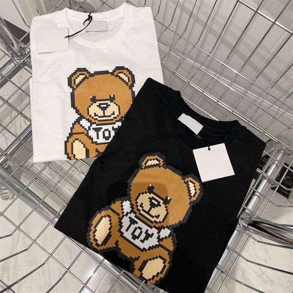 kids summer t-shirts designer tees boys girls fashion bear letters mosaic printed children casual trendy tshirts 12 colors296c, Blue
kids summer t-shirts designer tees boys girls fashion bear letters mosaic printed children casual trendy tshirts 12 colors296c, Blue