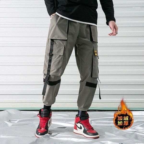 men's pants 2021 fashion winter thick fleece warm casual men streetwear multi-pockets cargo jogger women1 i60r#, Black
men's pants 2021 fashion winter thick fleece warm casual men streetwear multi-pockets cargo jogger women1 i60r#, Black